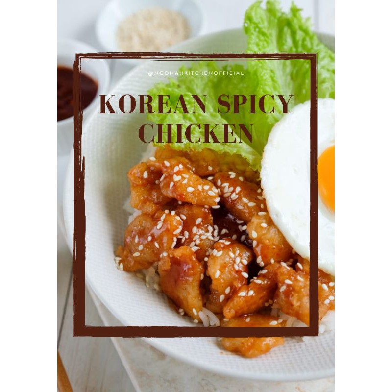 

Korean Spicy Chicken