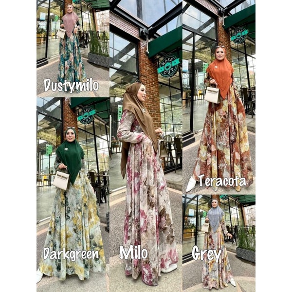 GAMIS SET BERGO RABANIA 14 & 9 ORI GLZ/GLAMZ