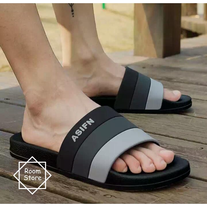Promo 6.6 Sandal Slop ASiFn Unisex / mode simple / bayarditempat-1