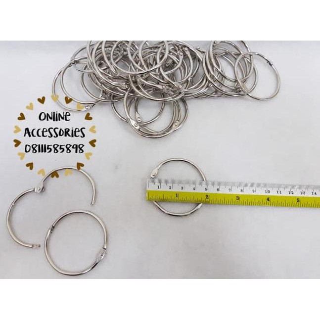 

RING MENU / RING BUKU / RING BUKA TUTUP 50mm ( BINDER / SCRAP BOOK )