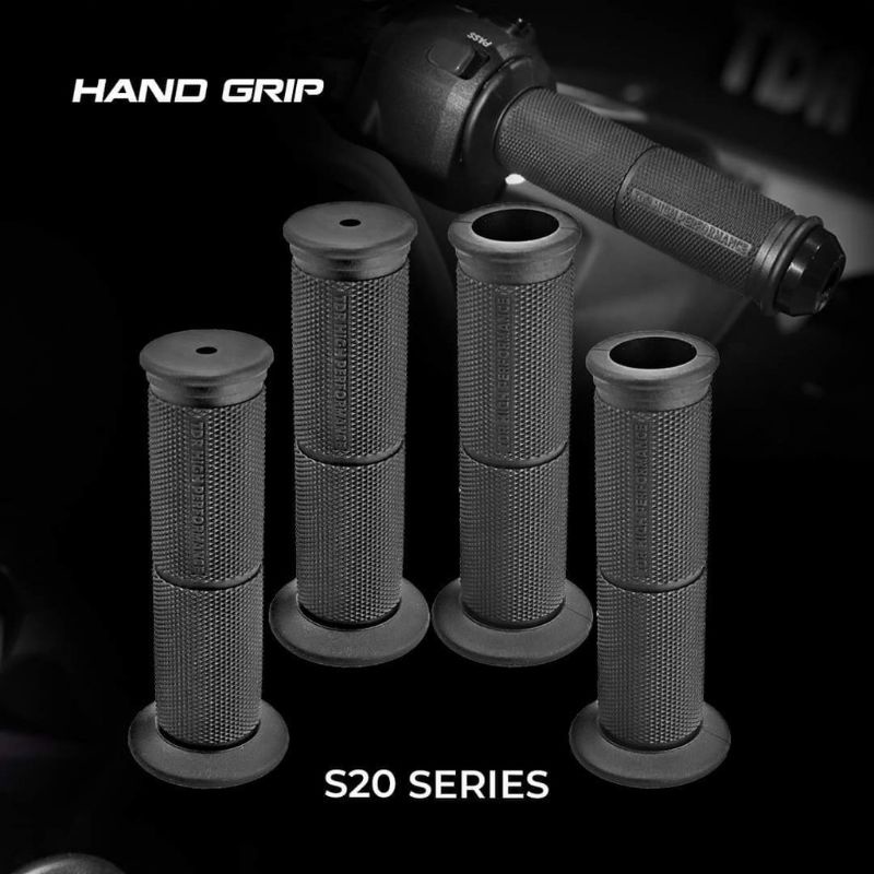 Handgrib/Handfat TDR Grip Karet Gas TDR S20 Original Hitam Polos Universal