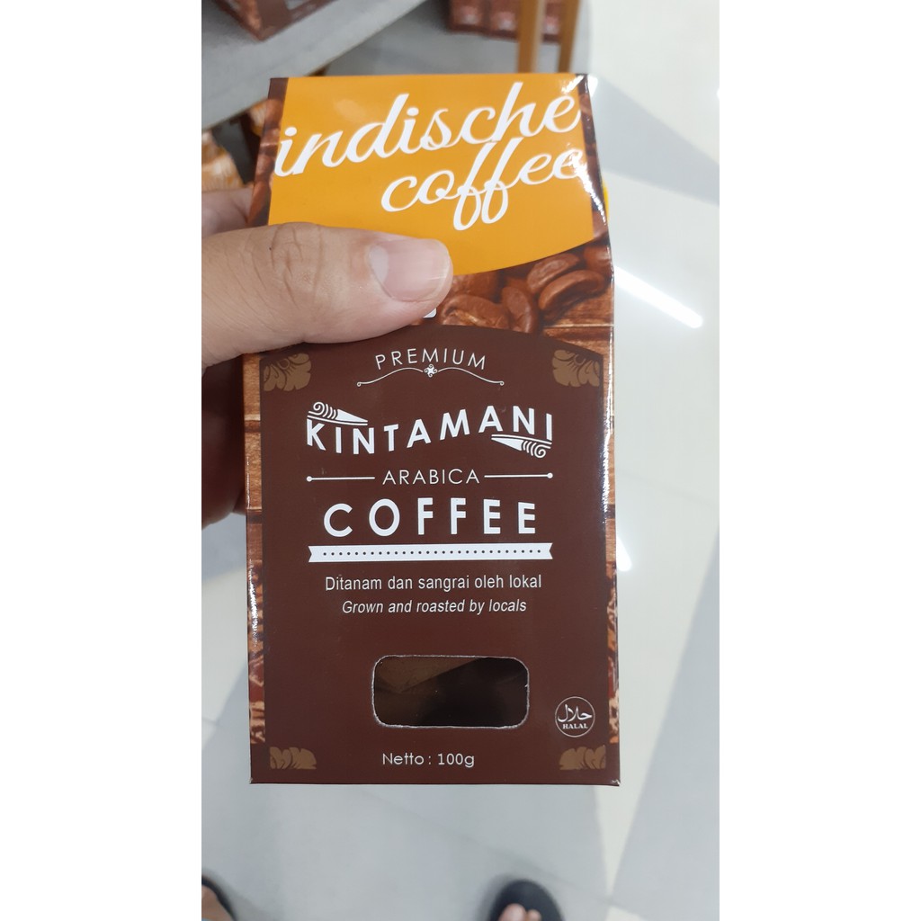 &quot;INDISCHE KOPI&quot; ARABICA KOPI PREMIUM ASLI KINTAMANI BALI 100gr