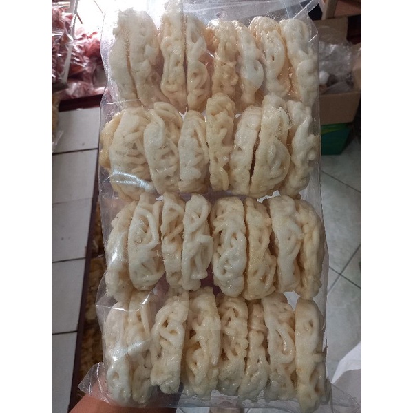 

Krupuk kriting mini susun