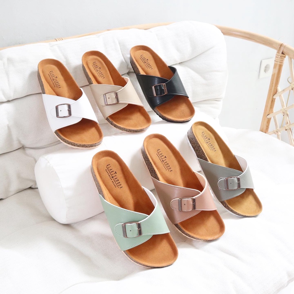 GLARISAMODA Carmel Sandal Gesper Wanita Nyaman