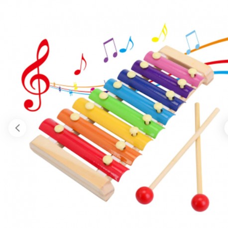 Mainan Musik Xylophone Alat Musik Anak Gambang Kulintang Gamelan Wooden Montessori Music Beginner Baby