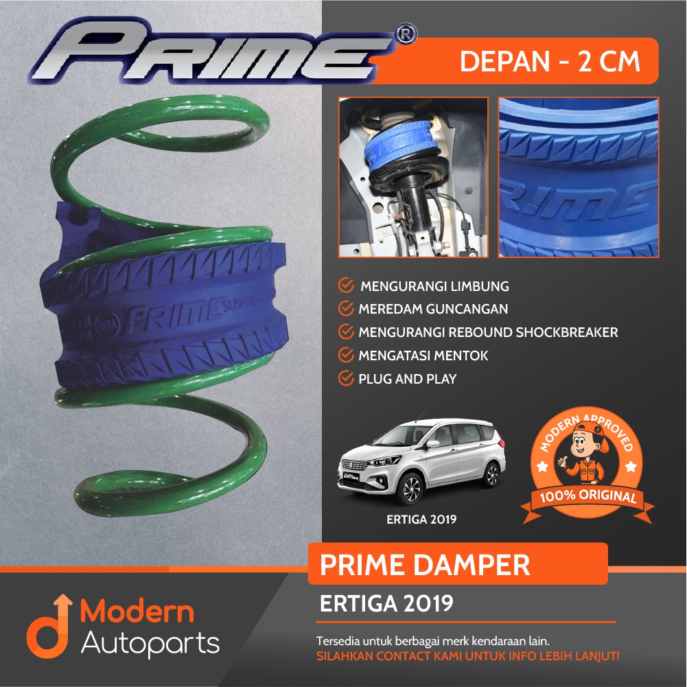 PRIME Damper / Spring Buffer ERTIGA 2019+ Depan 2cm