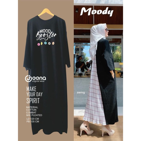 Gamis Moody original Jeena yah