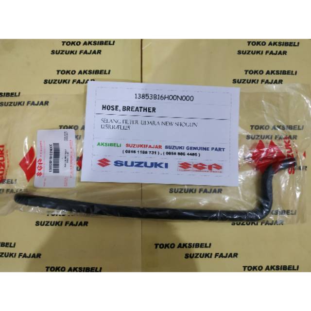 Selang Filter Udara New Shogun 125R/RR/FL125/Shogun Robot