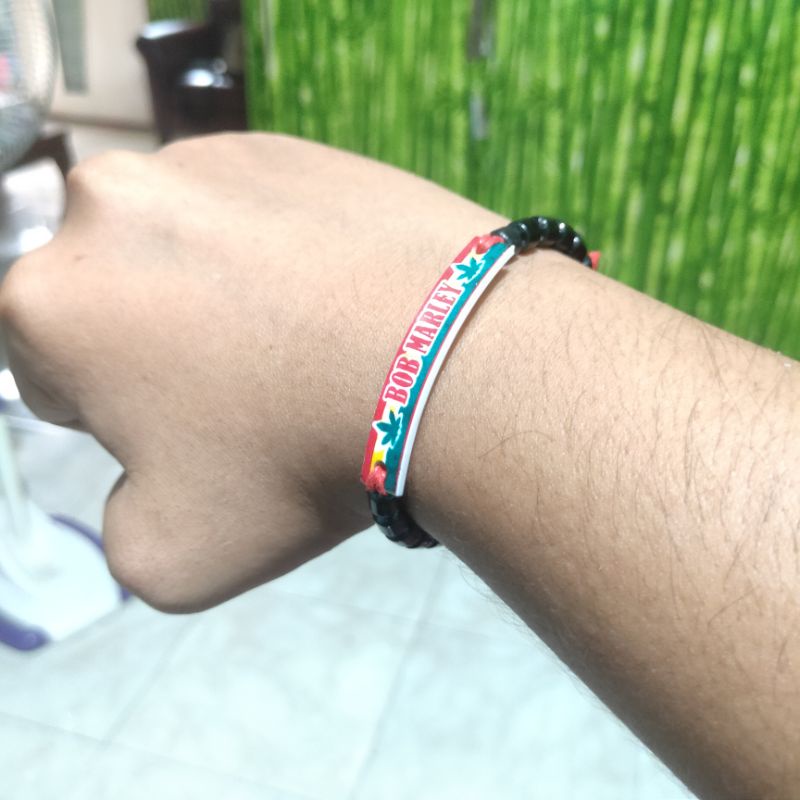 GELANG TANGAN REGGAE ANAK WANITA PRIA / UKURAN FLEKSIBEL / AKSESORIS TANGAN