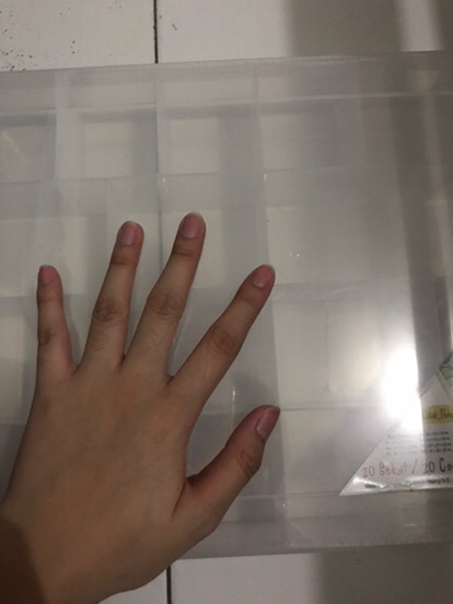 Kotak Perkakas / Tool Box / Storage Box 20 Sekat Reiko 1419