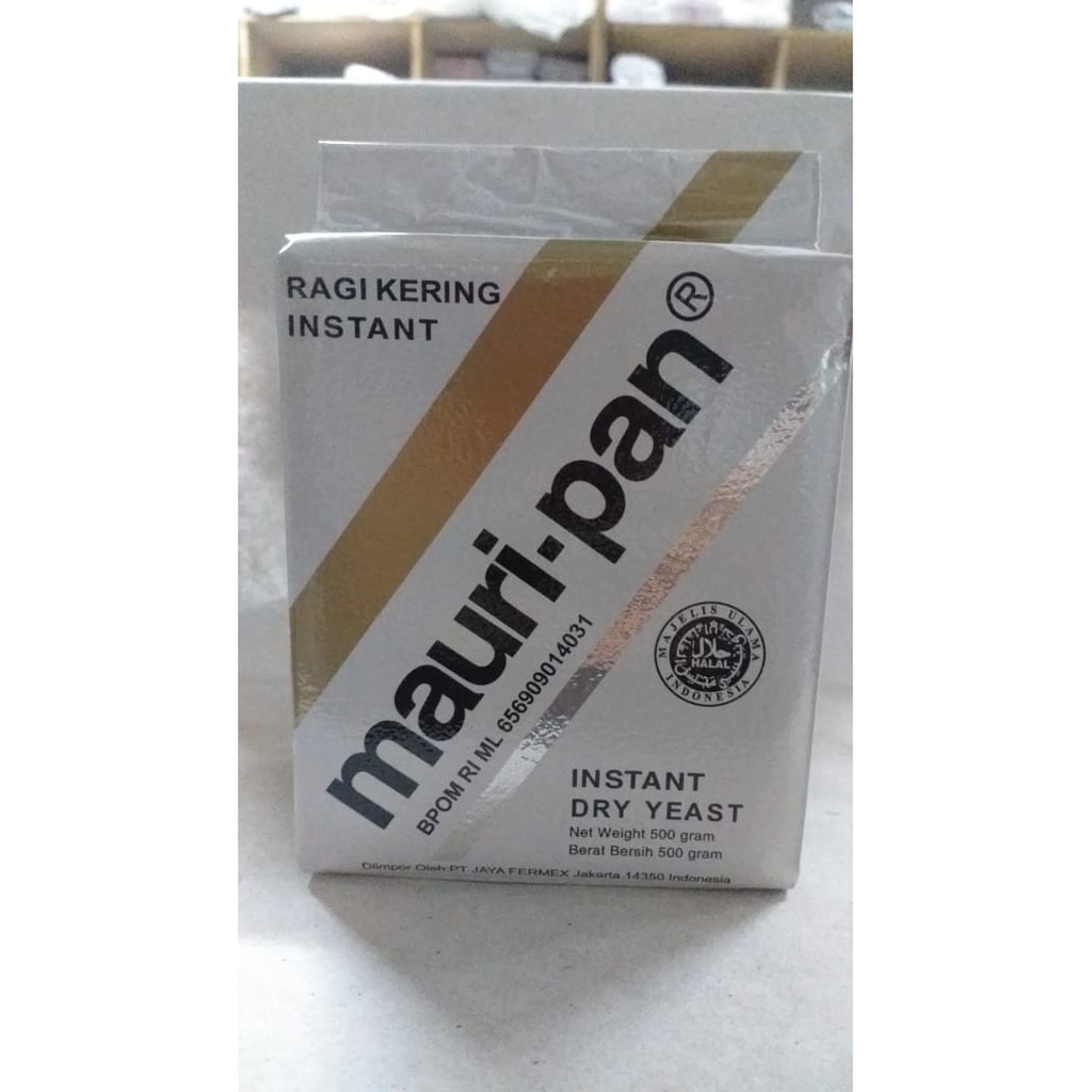 

Mauripan Ragi Kering Instant / Instant Dry Yeast 500gr