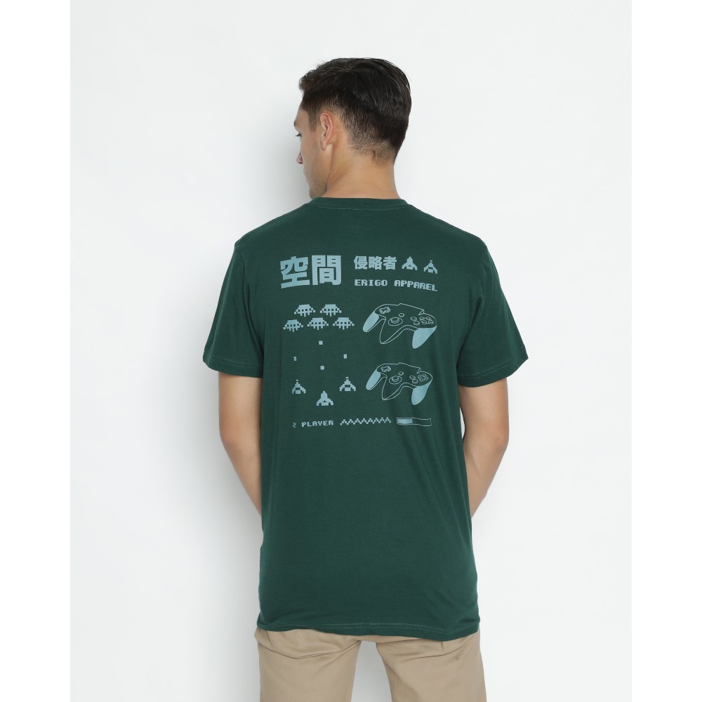 

Erigo T-Shirt Shimasu Green