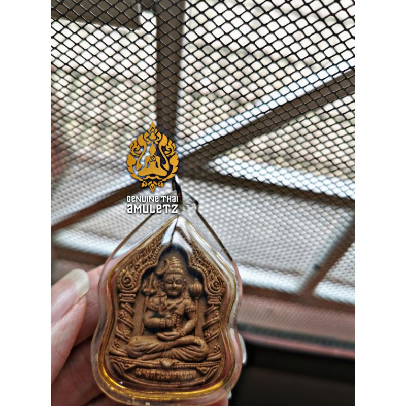 Phra Dewa Shiva Nur Phong with Hand Mark of Yant  2559BE- Ajahn Thep Vrman Khum Shiva - Chiang Mai