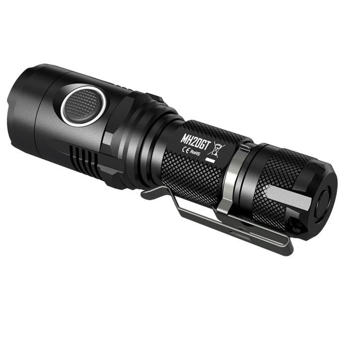 Nitecore Mh20Gt Senter Led Multitask Hybrid Series Cree Xp-L Hi V3 Siyanasaras