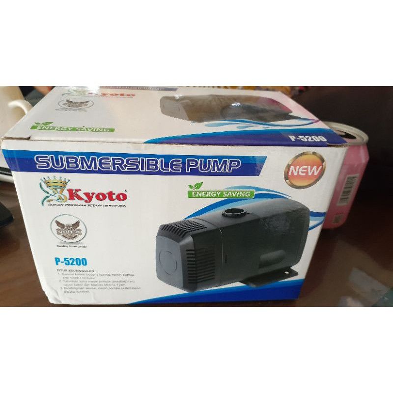 PROMO MURAH.Pompa kolam hidroponik KYOTO P 5200