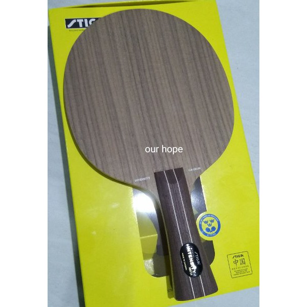 Laris Kayu Blade Pingpong Tenis Meja Stiga Intensity Carbon Nct
