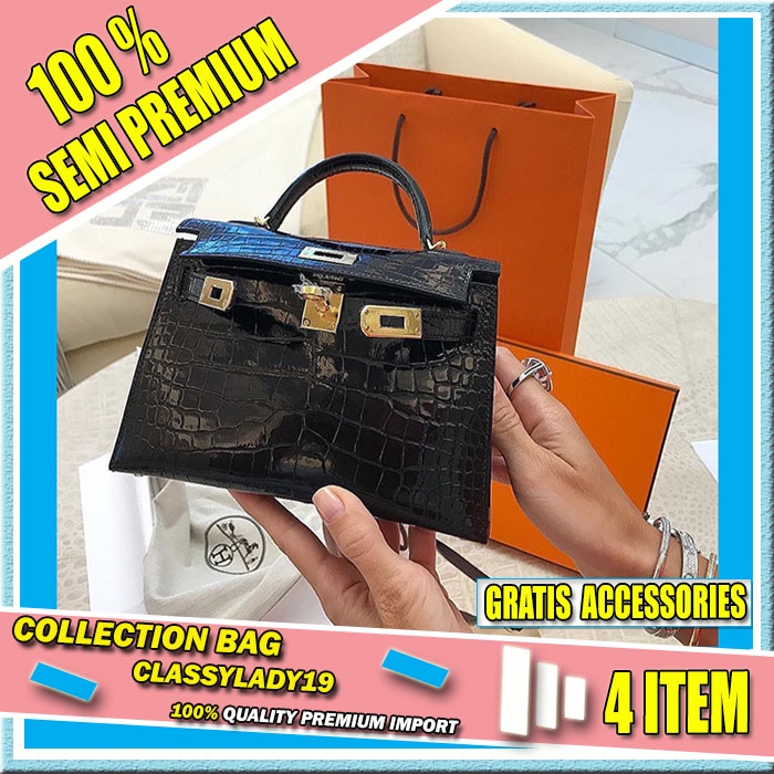 Classylady CL 22 Tas Everbest Slempang Selempang Wanita Import Branded Original Batam Terbaru Croco 