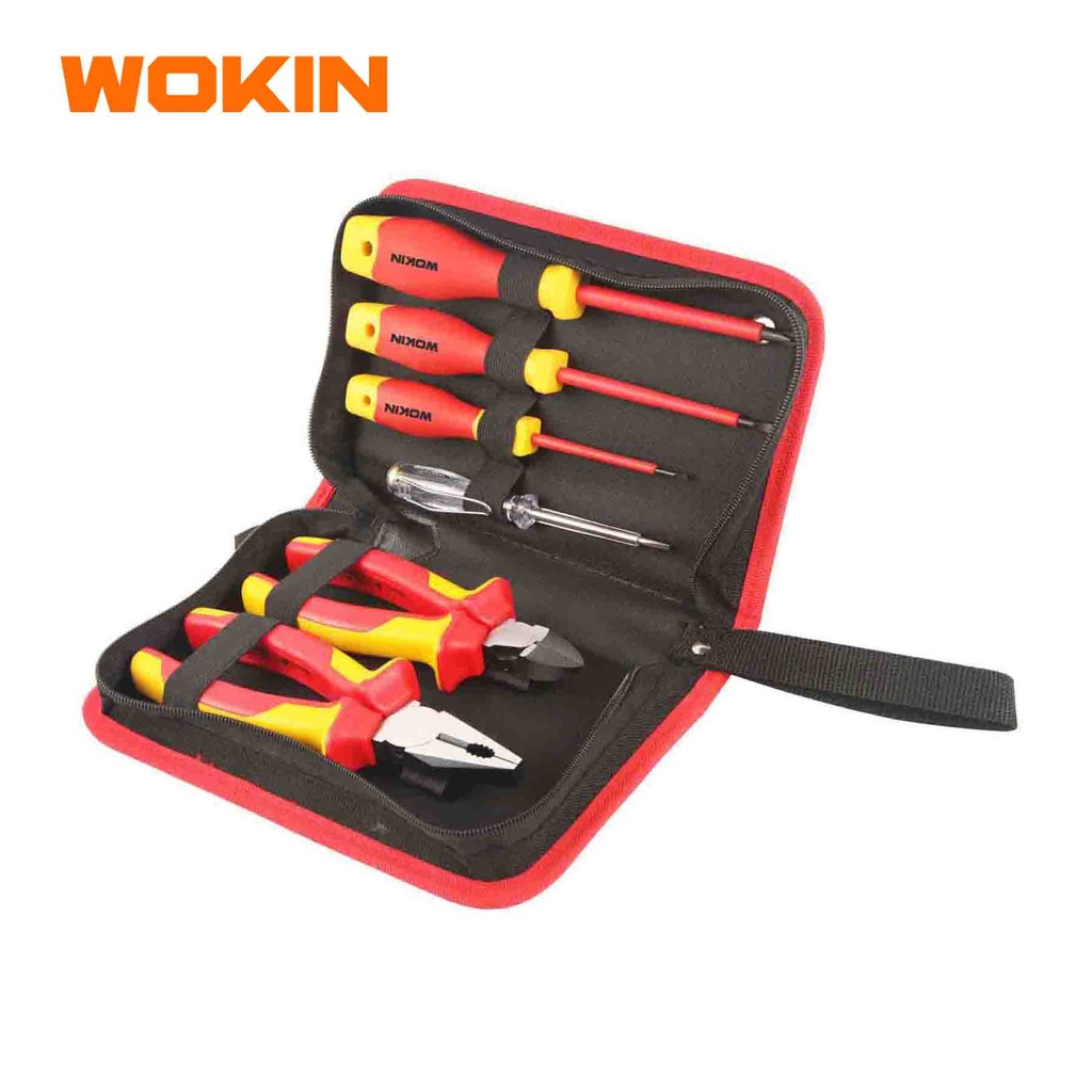 6 PCS INSULATED HAND TOOLS SET ORIGINAL WOKIN