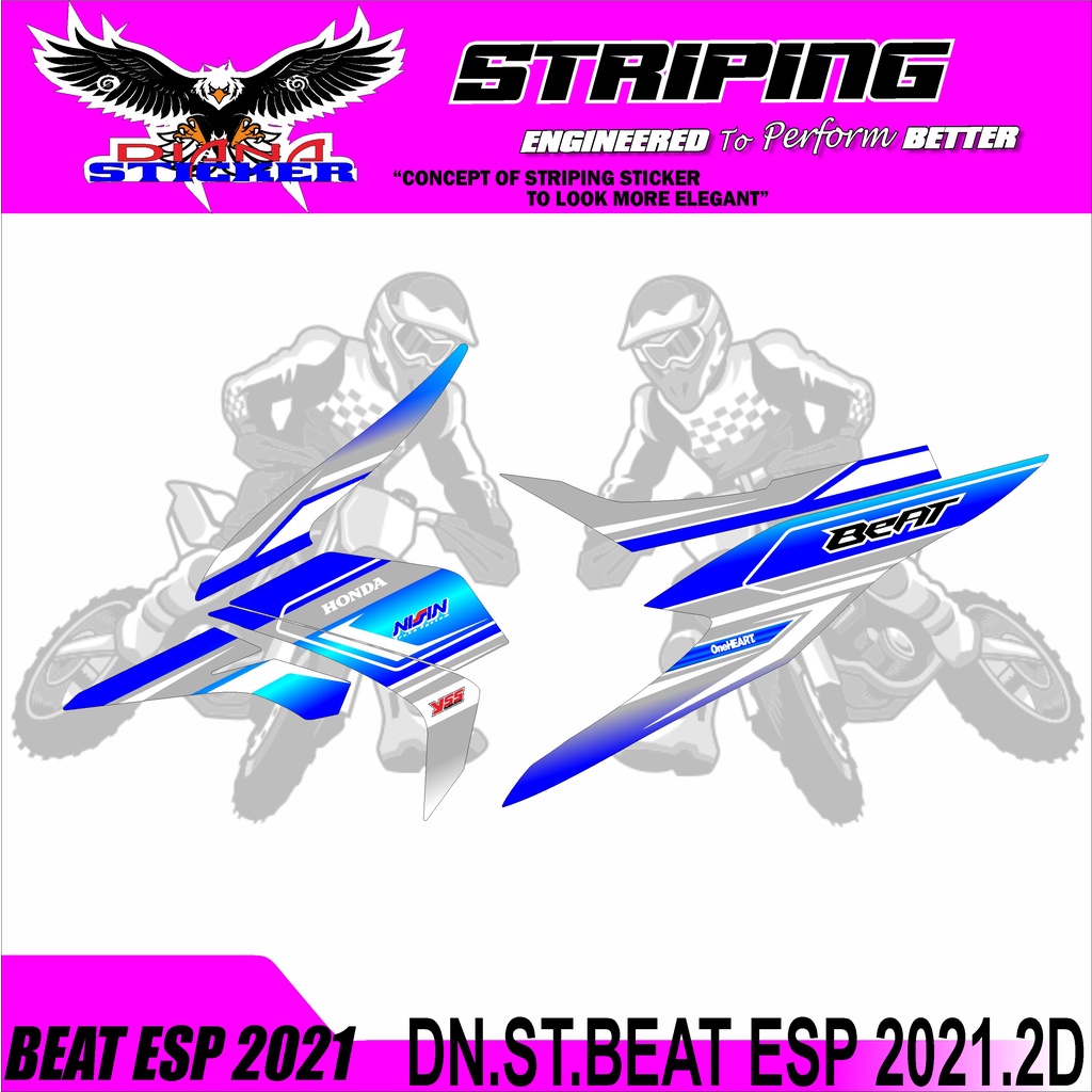 STIKER MOTOR BEAT ESP 2021.02