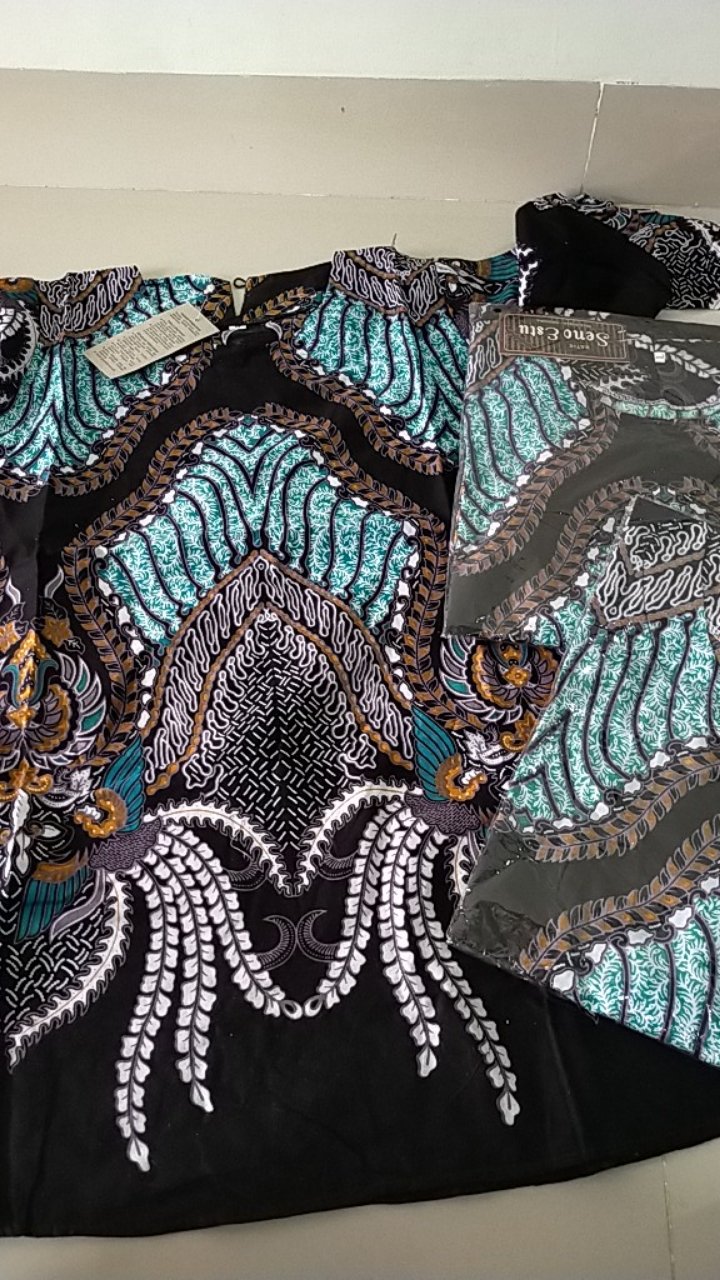 Batik Couple Modern - Atasan Batik - Batik Couple Wanita - Seragam Batik Motif Madu Best Seller