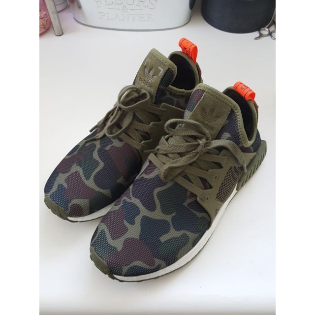 ADIDAS NMD XR1 Camo Green Army High Premium Original Sepatu Shoes