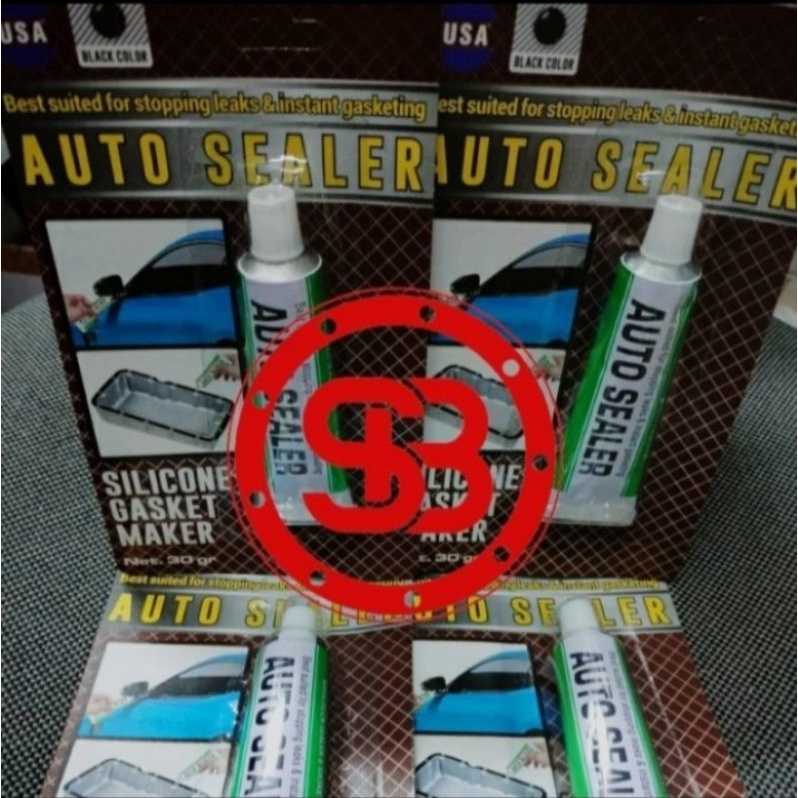 Lem Silikon / Silicone Tube Hitam AUTO SEALER USA 30 gr