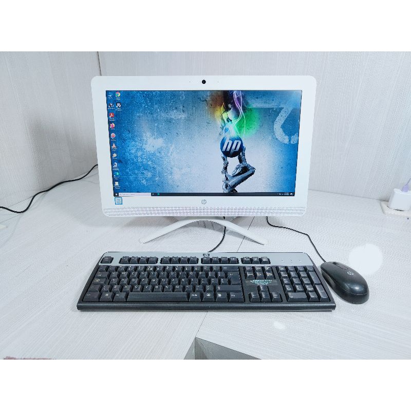 Pc All In One HP TPC-Q028 Core i5 Gen 7 Ram 4GB HDD 1TB 20inch Second Berkualitas