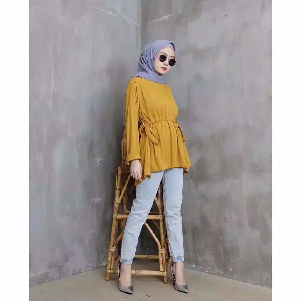 NATALIA BLOUSE/blouse wanita/tunik/cardigan wanita/baju atasan wanita/terbaru