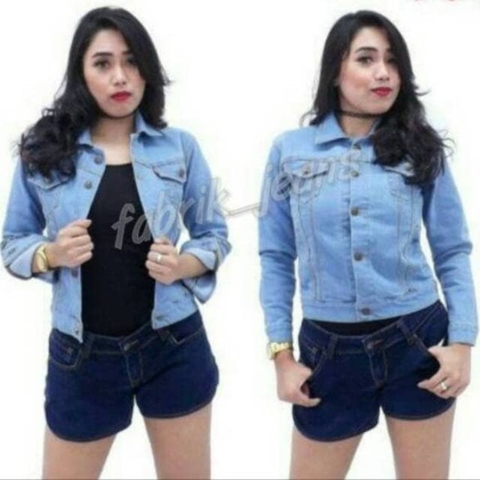 Dijual jaket jeans LEVIS CEWEK BIOBLITZ / jaket jeans LEVIS WANITA BIRU MUDA - Biru Muda Berkualitas