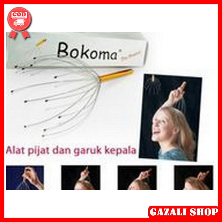 Alat Terapi Kepala Untuk Susah Tidur - BOKOMA Hand Head Massager