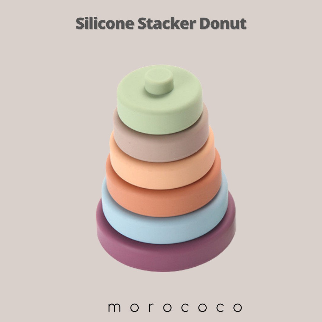 SILICONE STACKER ROUND MOROCOCO