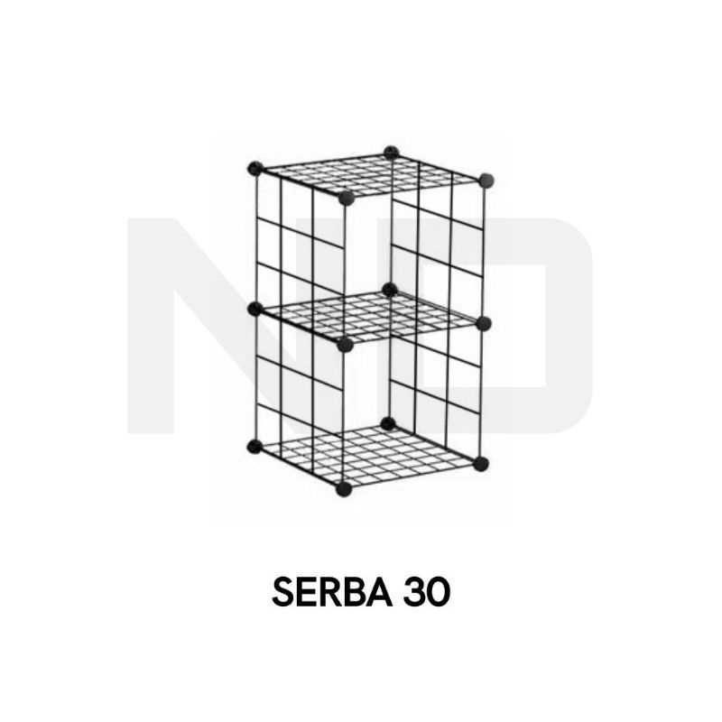 rak serba 30 rak panel grid serbaguna rak bongkar pasang