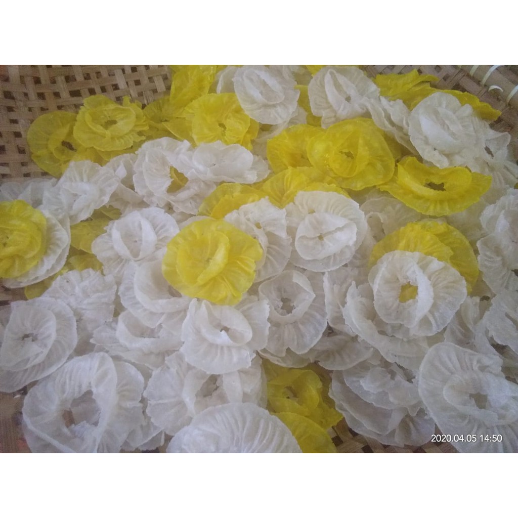 

500500 gr kerupuk mentah/ kerpuk parered/krupuk dapros