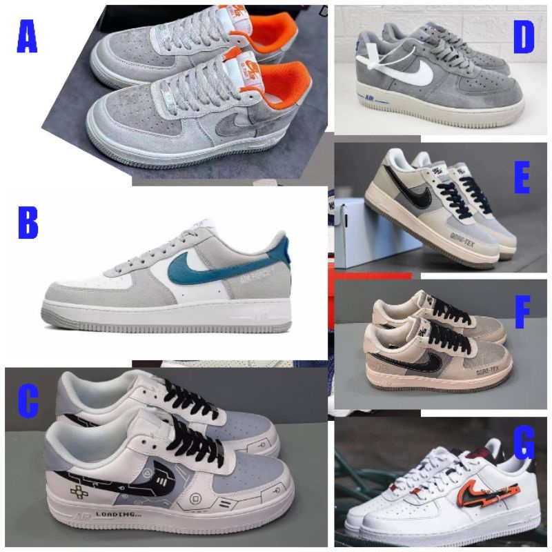 Nike Air Force 1 Low Premium Original.Sepatu Olahraga