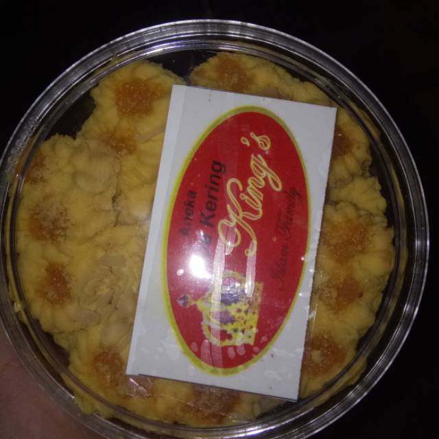

Kue kering nastar bunga dahlia