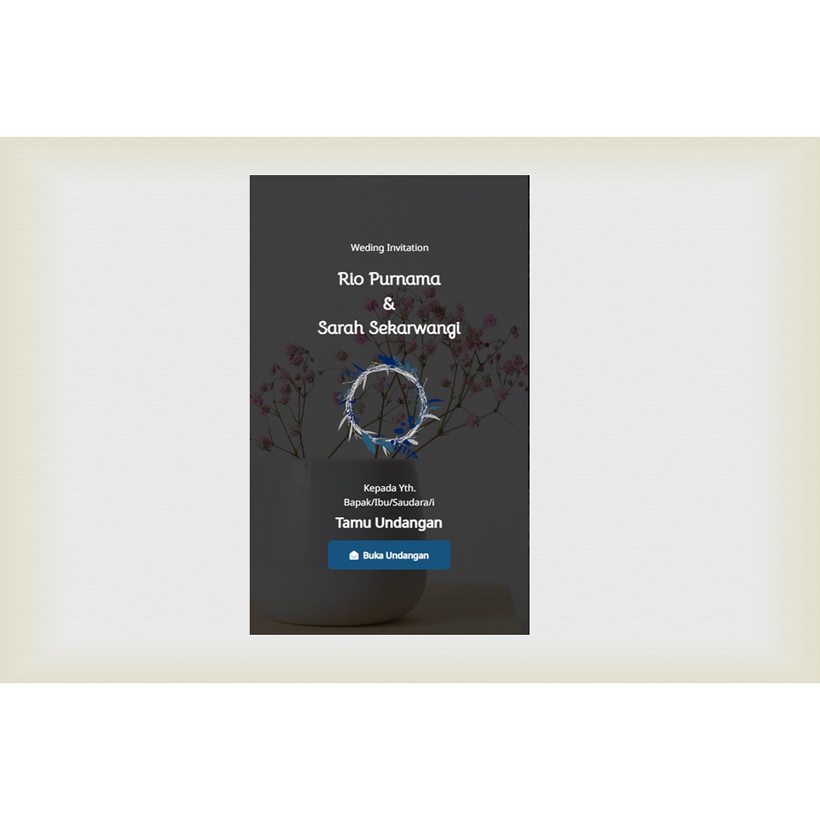 UNDANGAN PERNIKAHAN | JASA DESIGN UNDANGAN PERNIKAHAN | UNDANGAN DIGITAL | LANGSUNG JADI