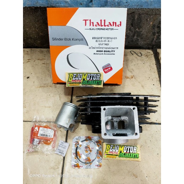 BLOK BURENG PORTING RX KING ORIGINAL THAILAND SET PISTON RING PEN KANCING