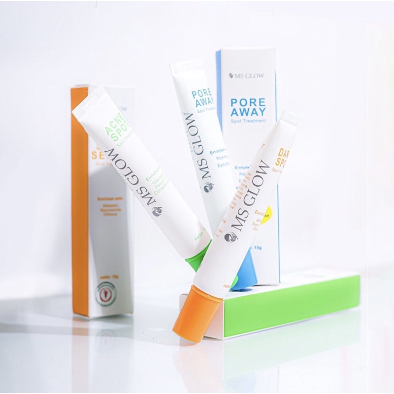 MS GLOW SALEP ACNE/ ACNE SPOT TREATMENT & DARK SPOT MS GLOW