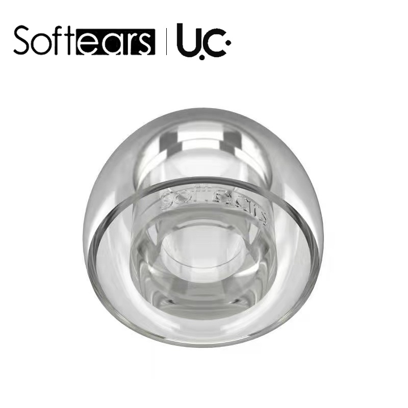 Softears UC Ear tips Untuk Earphone Volume Brand New Eartips Silikon Cair (1Kartu 2pasang)