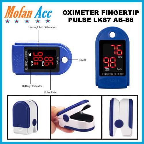 OXIMETER FINGERTIP PULSE LK87 AB-88