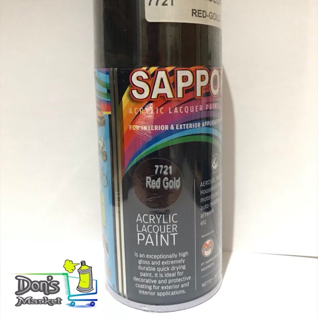 SAPPORO SPRAY RED GOLD / BUNGLON 7721 300 ml