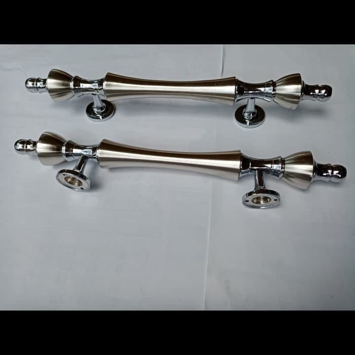 1 Set Handle Pintu Minimalis + Body Kunci Pelor Handel Pintu Dahlia