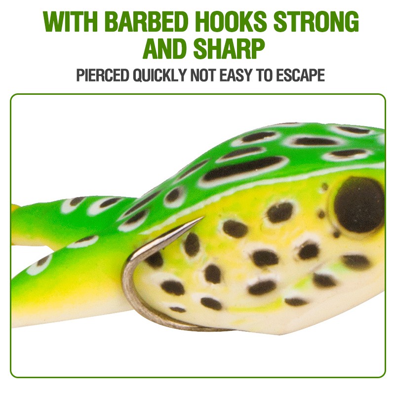 Soft Frog Alat Pancing sawa d Soft Frog Umpan Ikan Soft Plastic Lure Umpan Kodok relix nusantara Umpan Mancing 1pcs 8.5cm/14g Kail Pancing Umpan Pancing exp Soft Frog Umpan Pancing Buatan Umpan Mancing Alat Pancing Murah