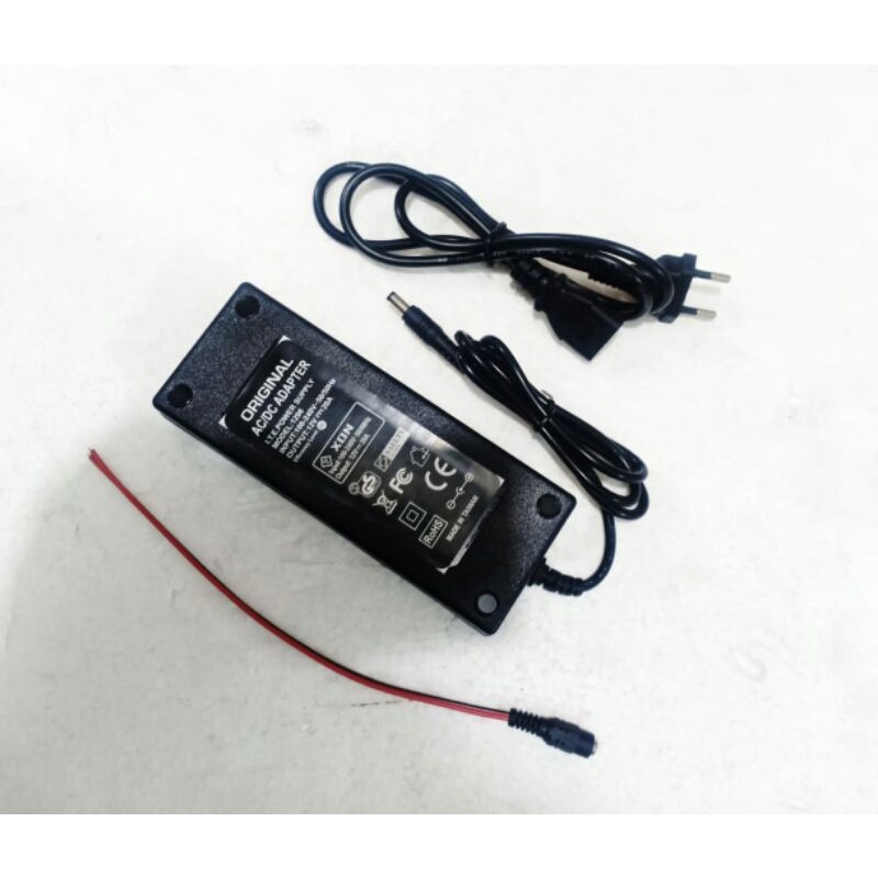 adaptor ac dc 20a 12v transformator charger 20 ampere 12 volt radio amplifier desktop aki compressor