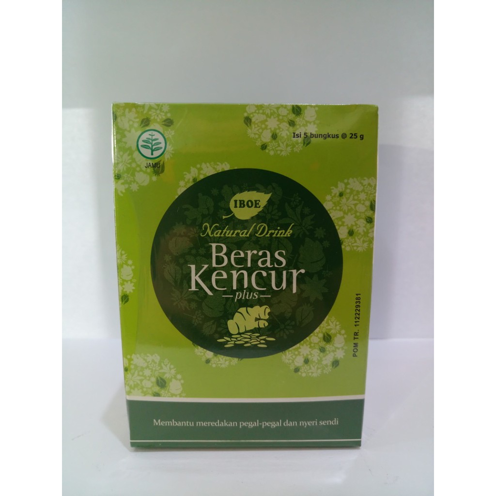 

Jamu Iboe Natural Drink "BERAS KENCUR PLUS" [HERBAL SURYA]