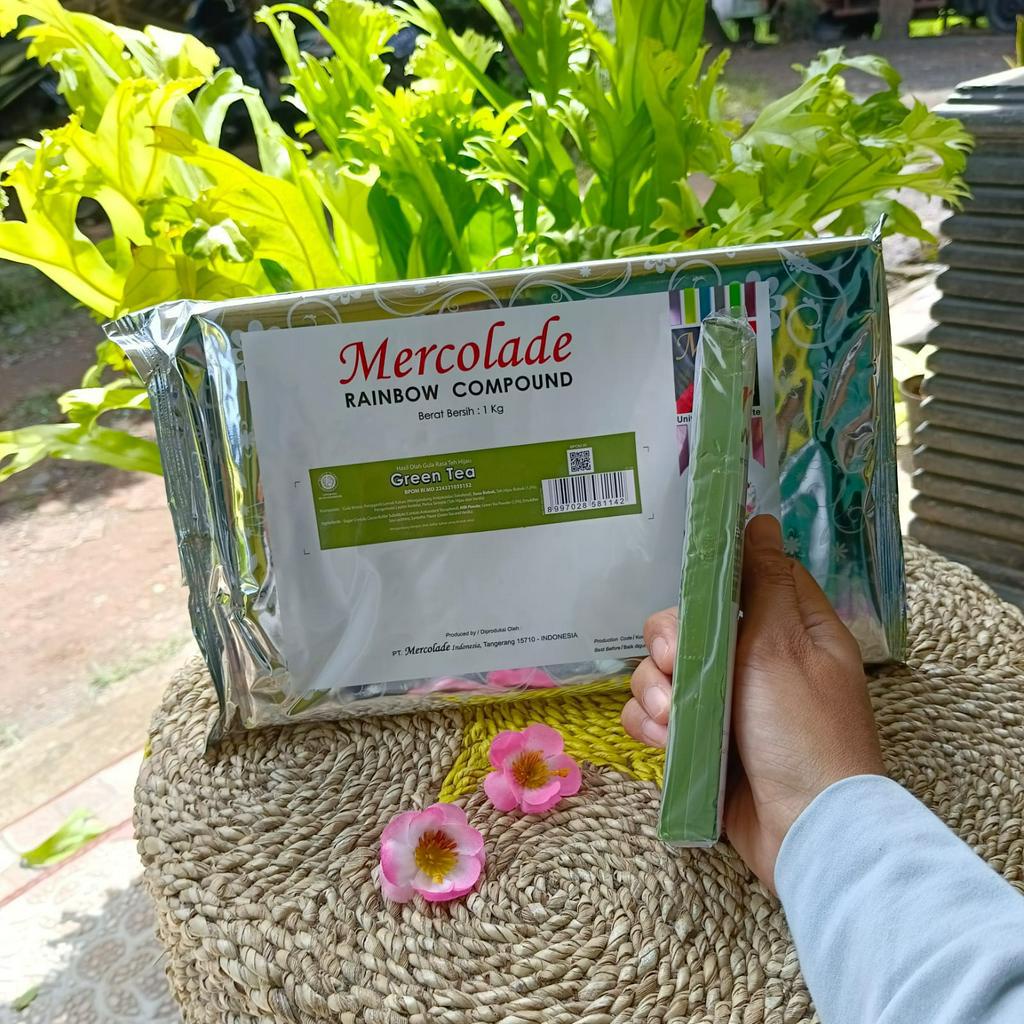 

New!!Mercolade Compound 1kg / Perbatang / Rasa Greentea Terlaris