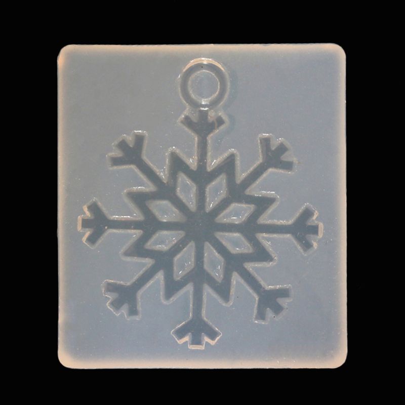 SIY  Silicone Mold Snowflake  DIY Crafts Jewelry Making Pendant Epoxy Resin