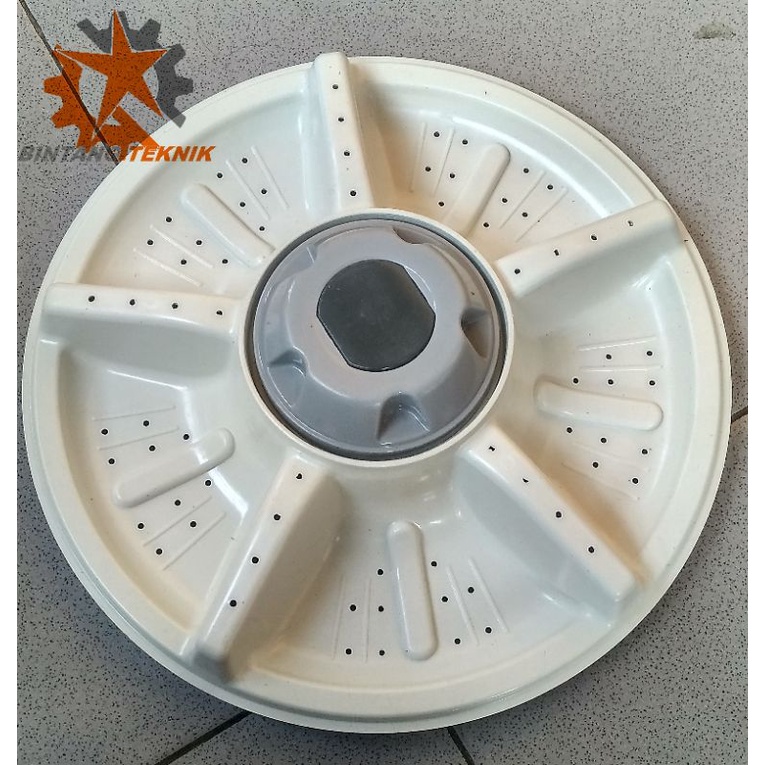 ORIGINAL BALING BALING PULSATOR MESIN CUCI MANUAL 2 TABUNG POLYTRON | SHARP 8-9KG