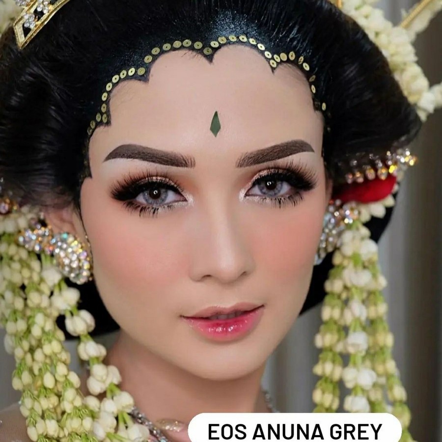 Softlens ANUNA BROWN, GREY, GREY BLUE by EOS NORMAL s.d MINUS -8.00 Softlens Korea