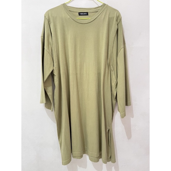byMeldev basic oversized top kaos [ Preloved ]